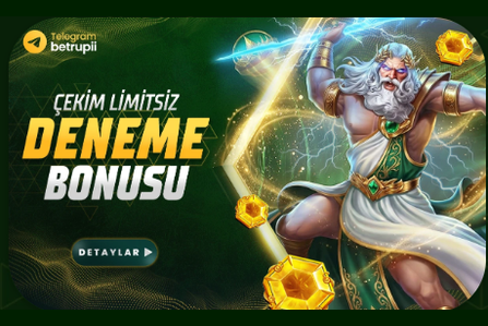 Çekim Limitsiz Deneme Bonusu